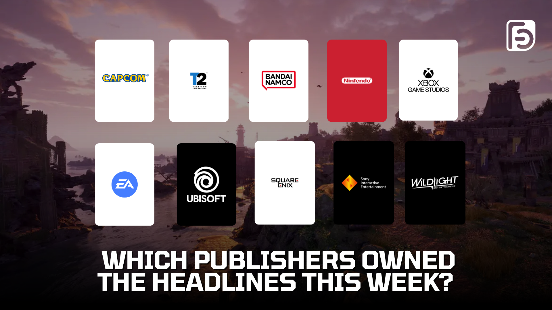 Which publishers owned the headlines this week?